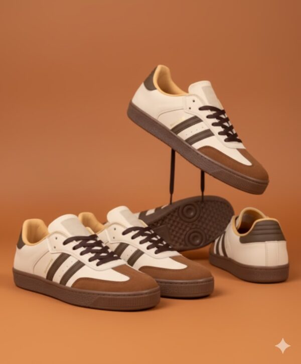AuroStep StrideLine Premium Sneakers | Striped Edition